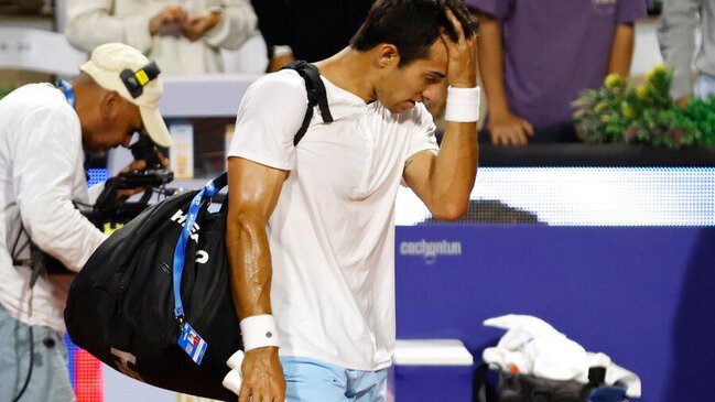 Cristian Garin dijo adiós en la qualy del Masters 1000 de Roma en un partido maratónico