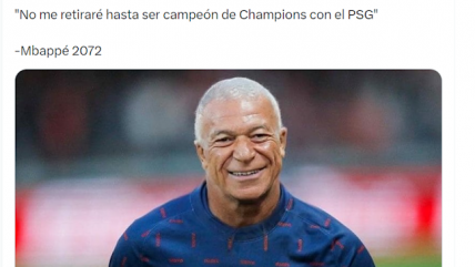Los memes no perdonaron a Mbappé tras la eliminación de Paris Saint-Germain