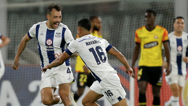 ¡Suma confianza! Matías Catalán anotó en duelo de Talleres ante Barcelona de Ecuador