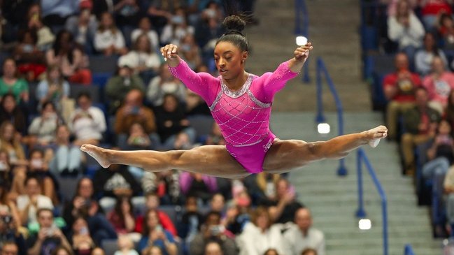 Simone Biles tuvo un gran apronte para los Juegos Olímpicos de Paris 2024