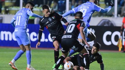 Palestino cayó luchando ante Bolívar por la Copa Libertadores