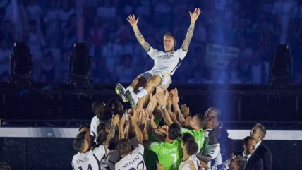 La emoción desbordó a Real Madrid en la despedida de Toni Kroos del club