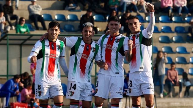 Palestino aplastó a Santiago City y avanzó en la Copa Chile