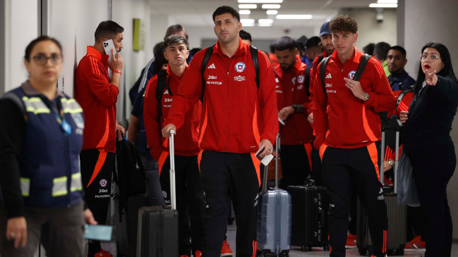 La selección chilena llegó a Estados Unidos y prepara su primer entrenamiento de cara a Copa América
