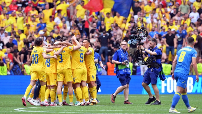 Polémicos cánticos de hinchas de Rumania frente a Ucrania en la Eurocopa 2024