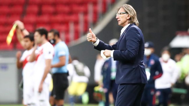 DT rival de Chile en Copa América: "En Perú tienen en un pedestal a Ricardo Gareca"