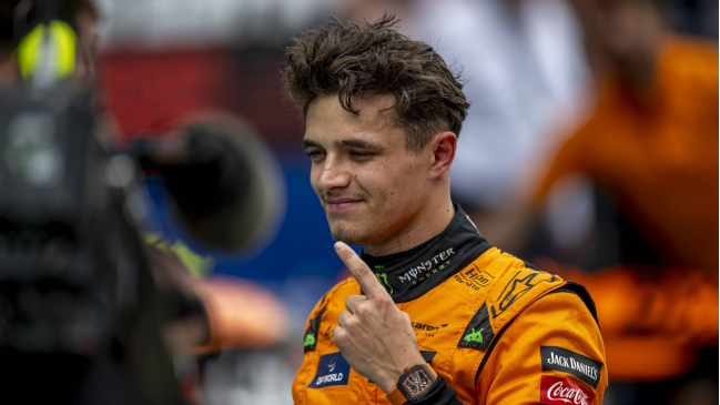 Lando Norris aceleró a fondo para quedarse con el primer puesto de la grilla de salida del GP de Cataluña