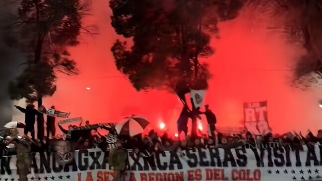 Colo Colo recibió un masivo hotelazo en Rancagua previo a su partido de Copa Chile