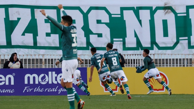 Wanderers le ganó en el último minuto a la UC en el primer partido por los cuartos de Copa Chile