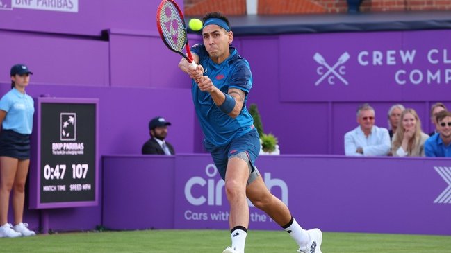 Alejandro Tabilo tiene buenas sensaciones en el pasto y mira con optimismo Wimbledon