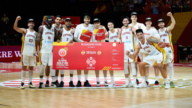 Quedaron definidos los grupos del básquetbol masculino de los Juegos Olímpicos de París 2024