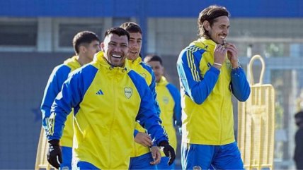 Rival de Boca calentó el duelo por Copa Sudamericana sacando a Medel al baile
