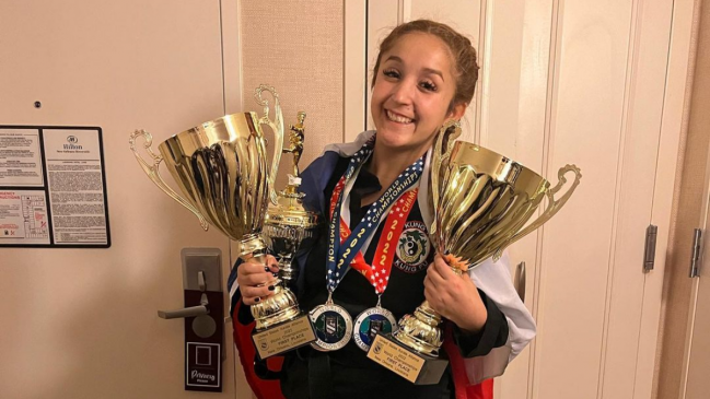 Chilena campeona mundial de Kung Fu busca aportes para viajar a revalidar su título