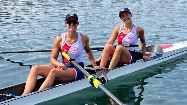 Antonia y Melita Abraham ya entrenan en la pista olímpica del remo en París 2024