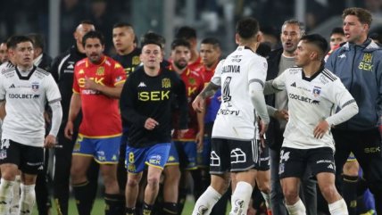 Colo Colo derrotó a Unión Española en un final polémico