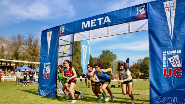 Conoce los detalles del Festival Deportivo Escolar UC que organiza el CDUC