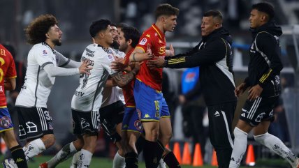 Los incidentes que marcaron el final del Colo Colo vs Unión Española