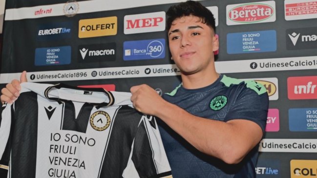 Damián Pizarro fue presentado en Udinese y dio su parecer sobre la posible llegada de Alexis Sánchez