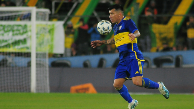 Gary Medel fue titular en deslucido empate entre Boca Juniors e Instituto de Córdoba por la Liga Argentina