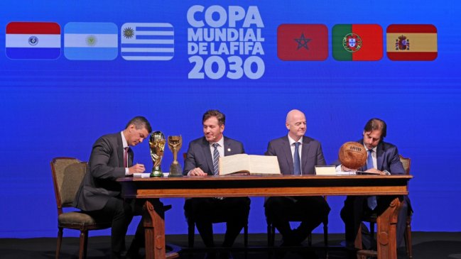 Chile solo mira: Argentina, Uruguay y Paraguay presentaron oficialmente su candidatura para el Mundial 2030