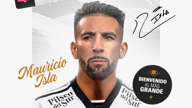 Terminó la teleserie: Mauricio Isla es el nuevo refuerzo de Colo Colo