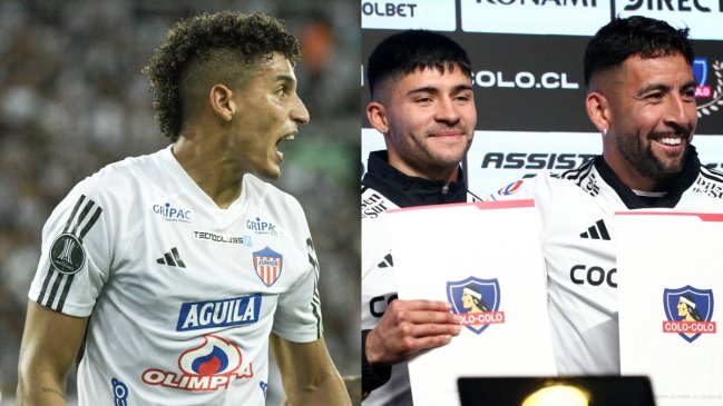 En Colombia se preocupan por los refuerzos de Colo Colo de cara al cruce con Junior por la Libertadores