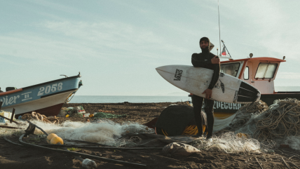 El surfista Nicolás Vargas cumplió su sueño al lograr cinco "aéreos" sobre una ola