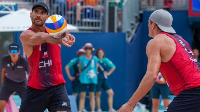 En tiempo récord los primos Grimalt se metieron en los octavos de final del voley playa en París 2024