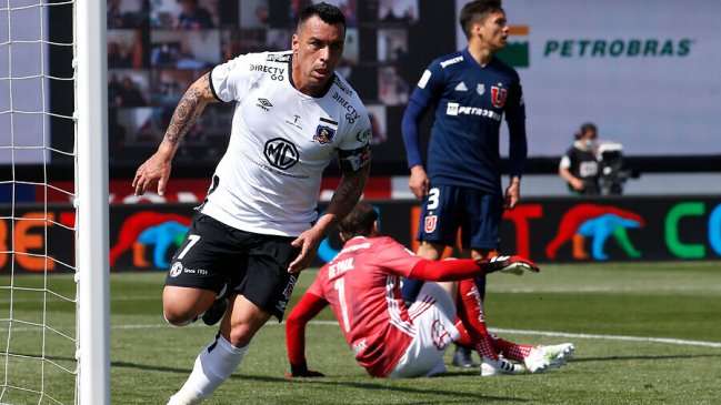 El último grito de gol de Colo Colo en el Estadio Nacional por el Superclásico