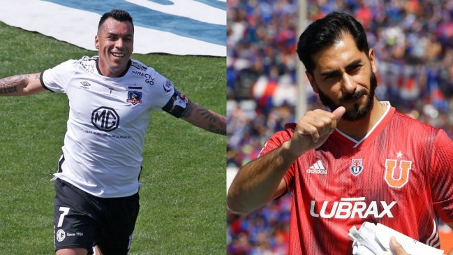 Esteban Paredes y Johnny Herrera recordaron sus polémicas en Superclásicos