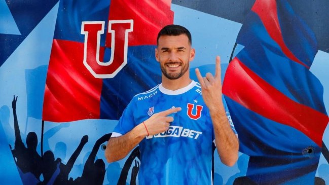 Fabricio Formiliano realizó su primer entrenamiento por Universidad de Chile y dejó un mensaje