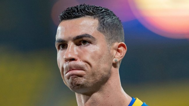 El particular gesto de Cristiano Ronaldo en la derrota de Al Nassr en la Supercopa de Arabia