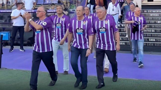 Pato Yáñez fue ovacionado en increíble homenaje en Valladolid