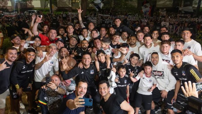 Arengazo internacional: Colo Colo fue motivado por los hinchas que encendieron Barranquilla