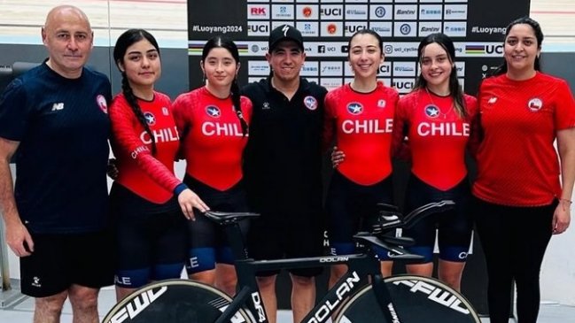 Equipo femenino de ciclismo se prepara para el Mundial Junior de pista