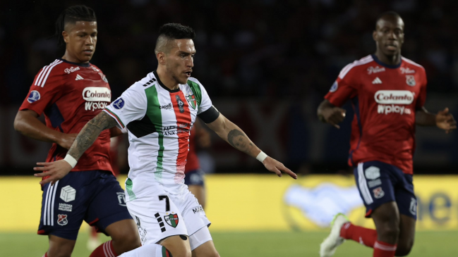 Palestino sufre tormentosa noche en Colombia y la Copa Sudamericana se queda sin chilenos