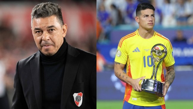 Atención Colo Colo: Gallardo dio su versión sobre la posible llegada de James Rodríguez a River Plate