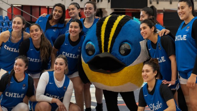 Chile alista su debut en el Sudamericano de Básquetbol Femenino Santiago 2024