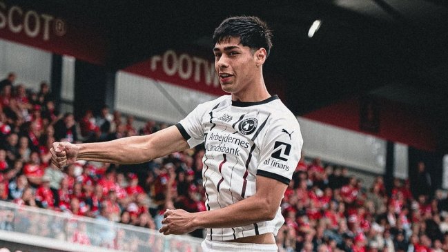 Darío Osorio anotó un GOLAZO junto a Midtjylland antes de sumarse a la selección chilena