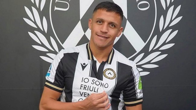 Arquero de Udinese se ilusiona con Alexis Sánchez: "Es una leyenda del fútbol"