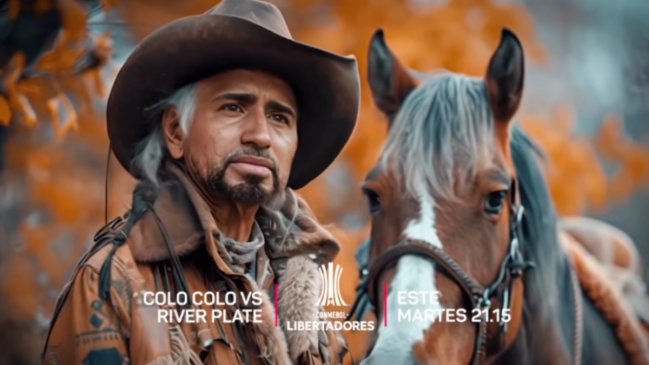 En Argentina realizaron un cinematográfico comercial de TV para el Colo Colo vs River