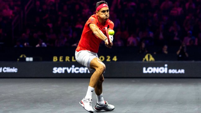 Alejandro Tabilo no pudo con Dimitrov en la Laver Cup