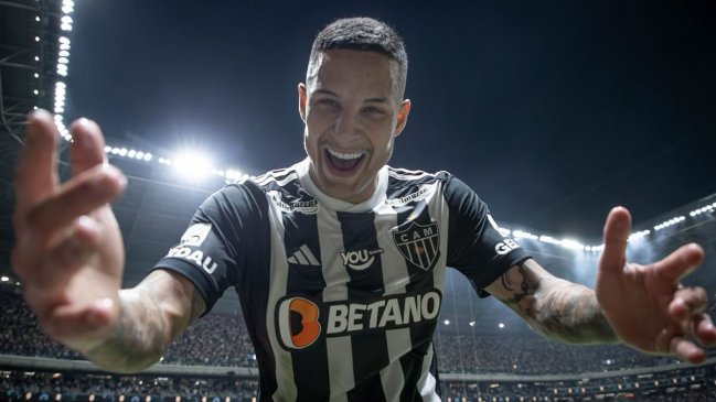 Atlético Mineiro toma valiosa ventaja ante Vasco en duelo de chilenos por Copa de Brasil