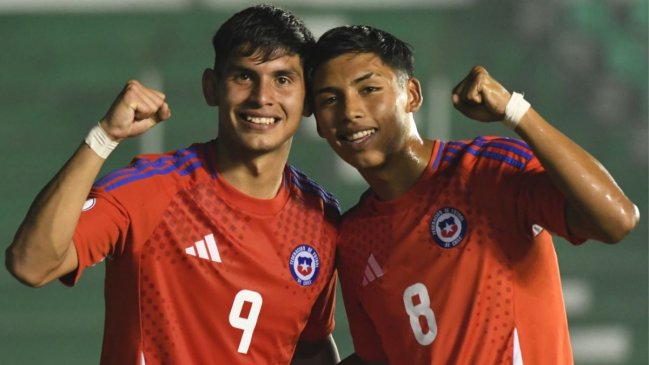 La Roja mantuvo su senda triunfal en el Sudamericano sub 15