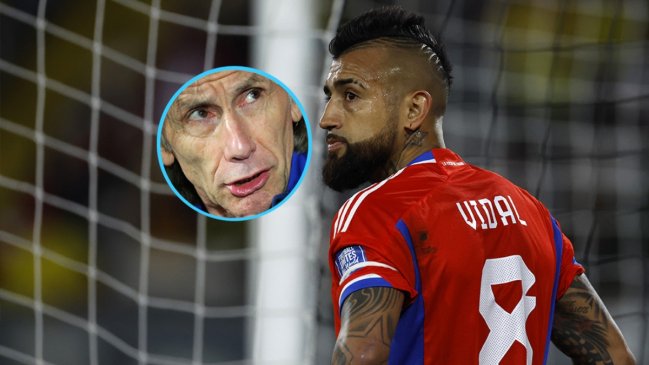 No lo suelta: Mira los nuevos dardos de Arturo Vidal contra Ricardo Gareca