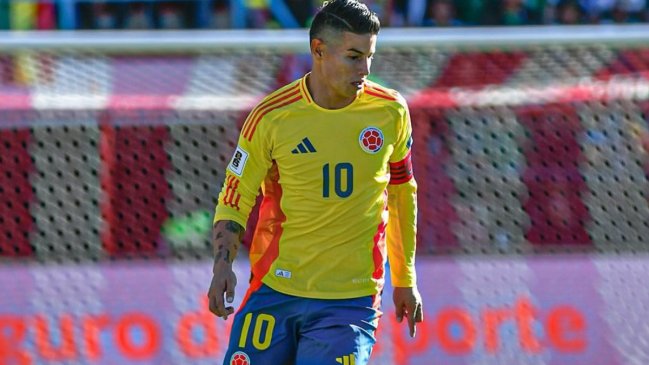 Colombia prepara cambios en su formación para recibir a Chile en Barranquilla