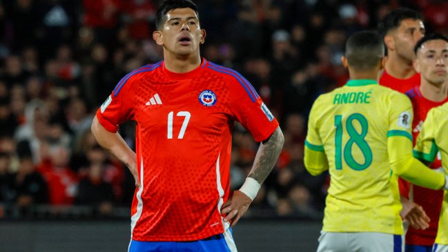 Otra baja más en La Roja: Esteban Pavez también queda fuera del partido con Colombia