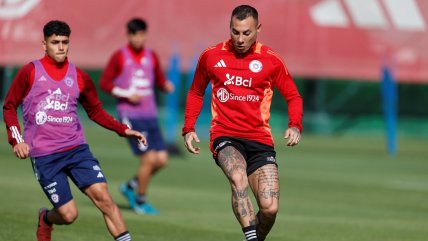 Chile se prepara para el duelo con Colombia por las Clasificatorias