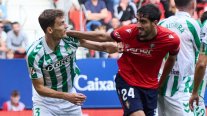 El Betis de Manuel Pellegrini logra un sufrido triunfo ante el Osasuna en la liga española