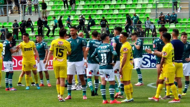 Papelón en la B: Santiago Wanderers y U. de Concepción se suspendió por deuda con guardias privados